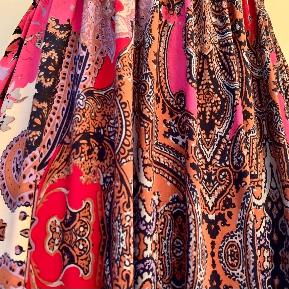 Multi-Patterned Maxi Dress - Picture 4 of 7